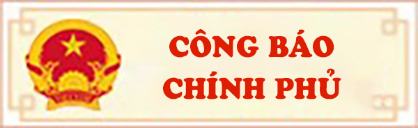 CÔNG BÁO CHÍNH PHỦ